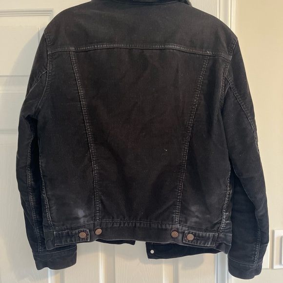 Levi’s Black Corduroy Jacket - Picture 3 of 10